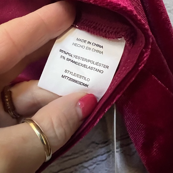 NWT MERAKI VELVET CARDIGAN SIZE M - Picture 5 of 5